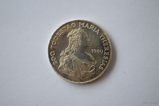 Австрия. 500 шилингов. 200 лет. Годовщина смерти Марии Терезы. 1980