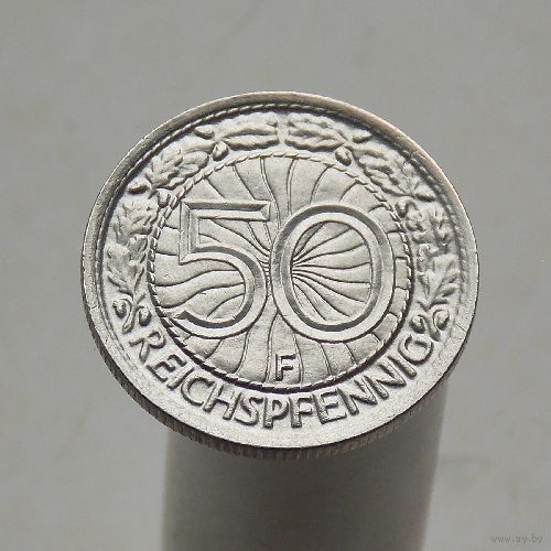 Германия 50  пфеннигов 1927 F