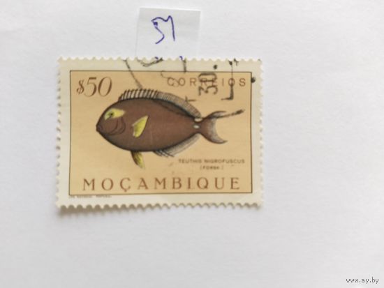 Мозамбик 1954 рыбы