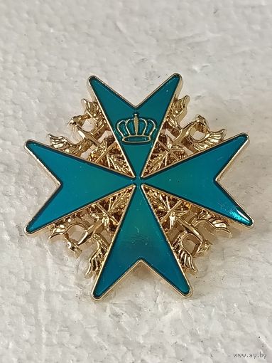 Фрачный Знак Германия Пруссия Крест За Заслуги Голубой Макс Высшая военная награда - иностранная награда лацканный знак реплика