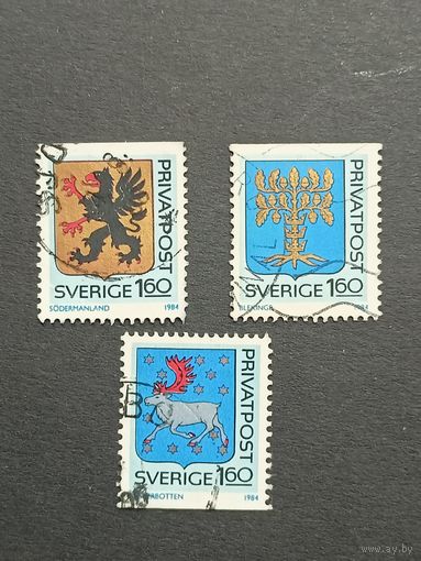Швеция 1984. Герб
