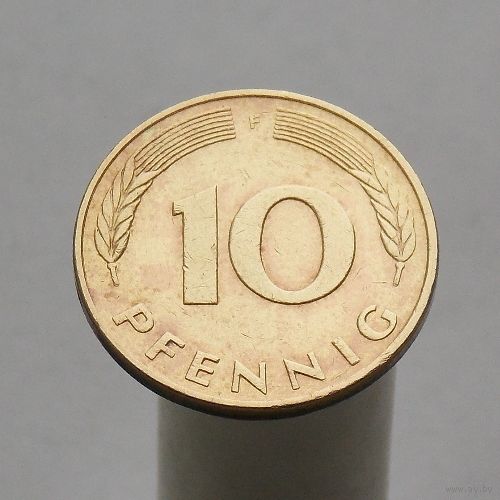 ФРГ 10 пфеннигов 1991 F