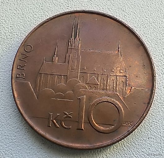 Чехия 10 крон, 1993 1-10-2