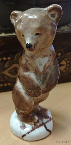 Статуэтка фарфоровая Миша. ЛФЗ