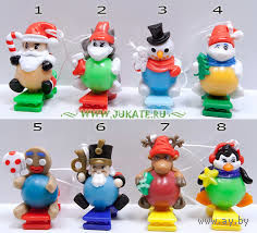 Серия игрушек из киндера джой