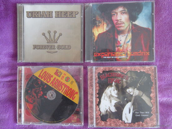 Двойные CD:L. Armstrong, J.Hendrix,