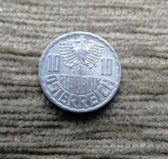 Werty71 Австрия 10 грошей 1965 орёл