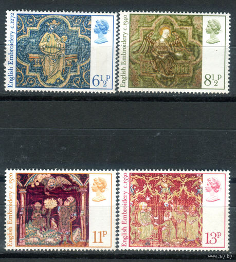 Великобритания - 1976г. - Рождество - 4 марки - полная серия, MNH [Mi 723-726]. #3-GB-Z-1-9