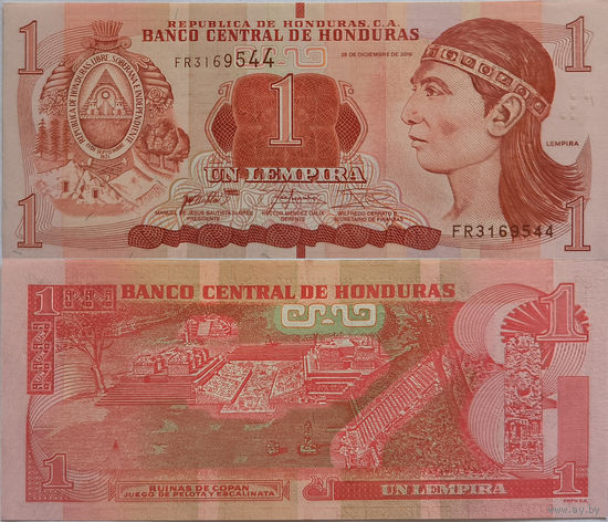 Гондурас 1 Лемпира 2016 UNC П1-474