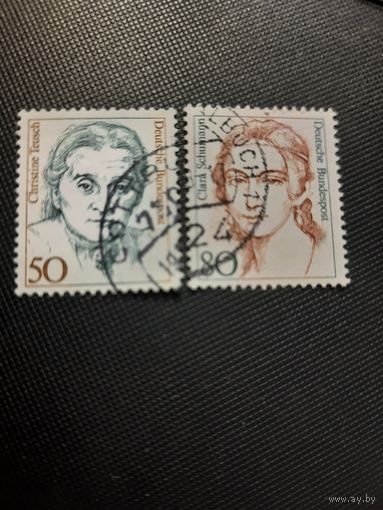 ФРГ. Стандарт. 1986г. гашеная