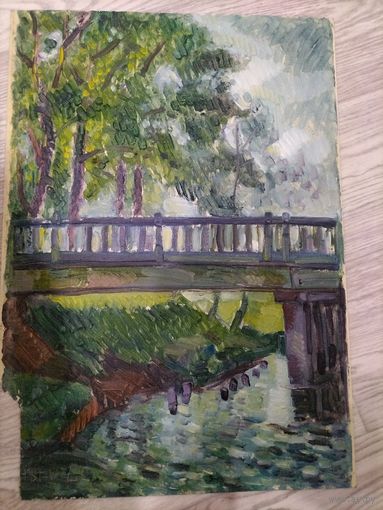 Картина худ. Кортон масло 84г.