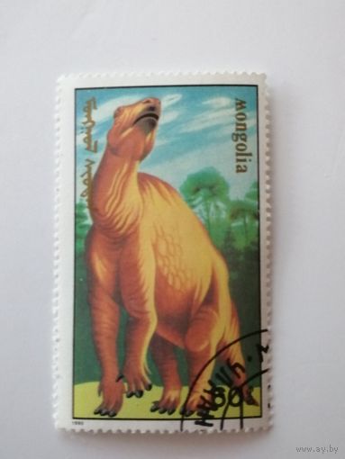 Монголия 1990. Динозавры.