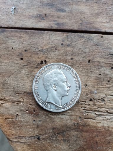 Пруссия 3 марки 1910 год