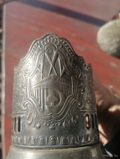 Продам 6 подстаканников и стаканов из СССР. Мельхиор. 25 съезд