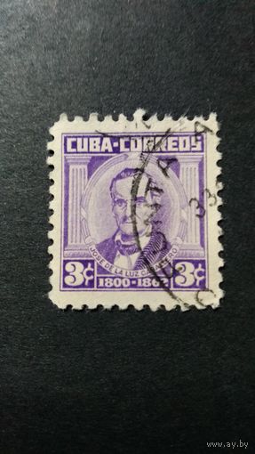 КУБА \29с\ Философ и педагог Кабальеро. 1954