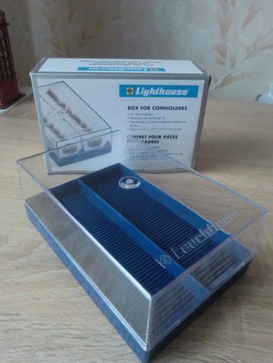 Бокс для хранения монет в холдерах Leuchtturm (Германия)