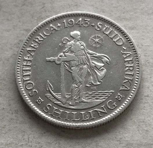 ЮАР 1 шиллинг 1943 Георг VI