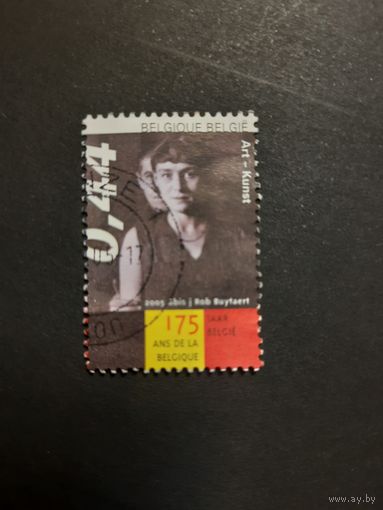 Бельгия. 175 лет Бельгии. 2005г. гашеная