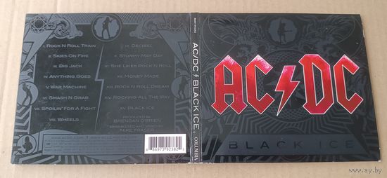 AC/DC - Black Ice (EUROPE 2008 CD аудио)