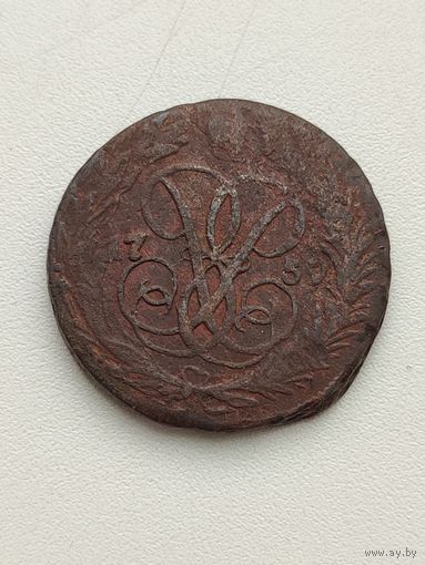 Россия. Копейка 1759 года.