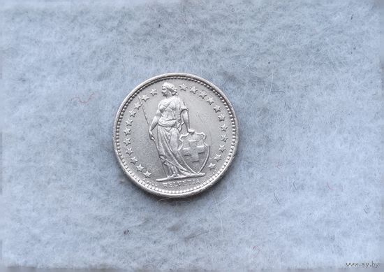 Werty71 Швейцария 1/2 франка 1977