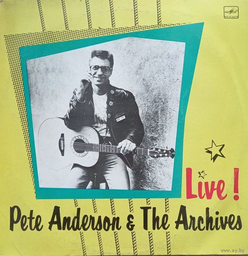 Pete Anderson & The Archives – Live!