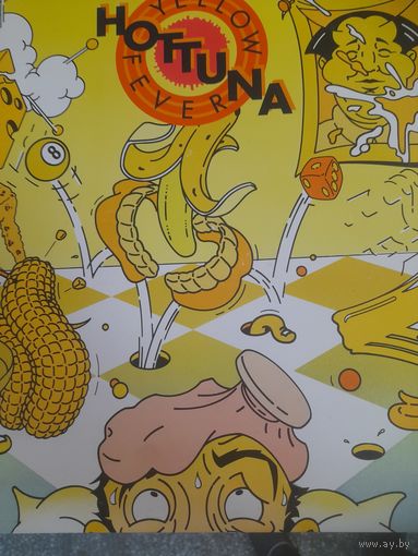 HOT TUNA " YELLOW FEVER" 1975 USA GRUNT RECORDS BFL1-1238-NM-