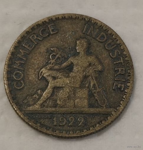 Франция 50 сантимов, 1922 (2-1-10)