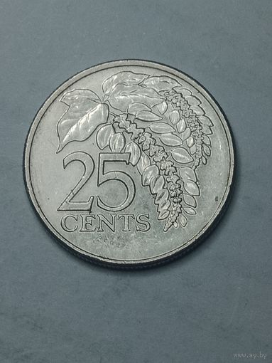 Тринедад и Тобаго 25 центов 2003 года .