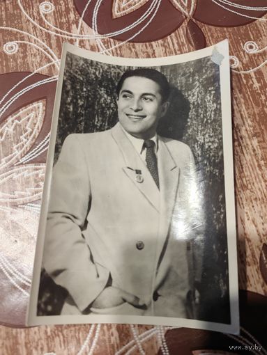 Открытка,артисты,бейбутов