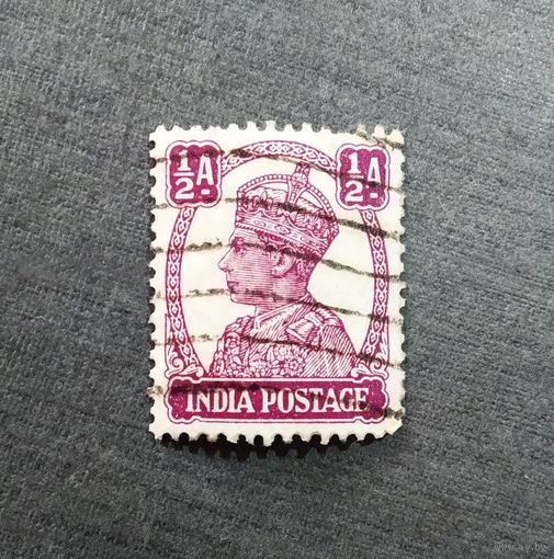 Марка Индия 1941- 1943 Король