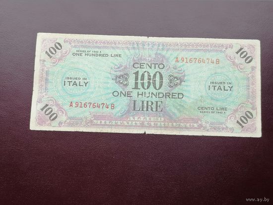 Италия  100 лир 1943