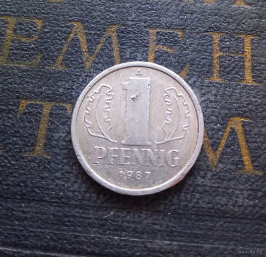 1 пфенниг 1987 (A) Германия ГДР #18