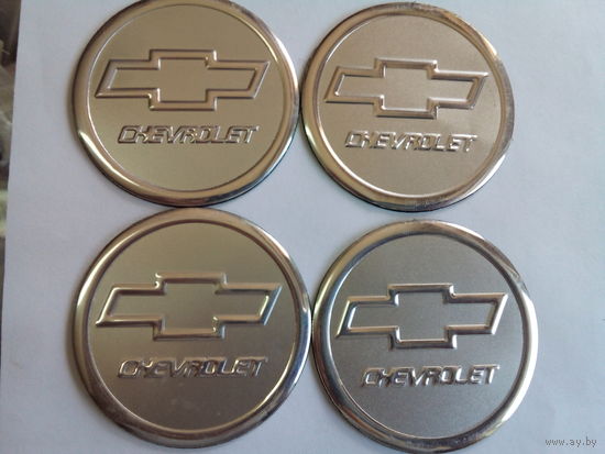 Наклейка на колпаки или диски для Шевроле 60 мм.