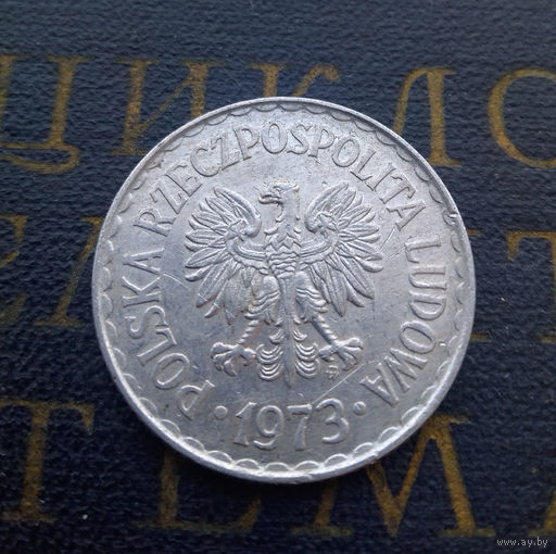 1 злотый 1973 Польша #01