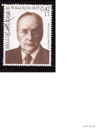 Бельгия-2001(Мих.3040) , гаш. , Личности
