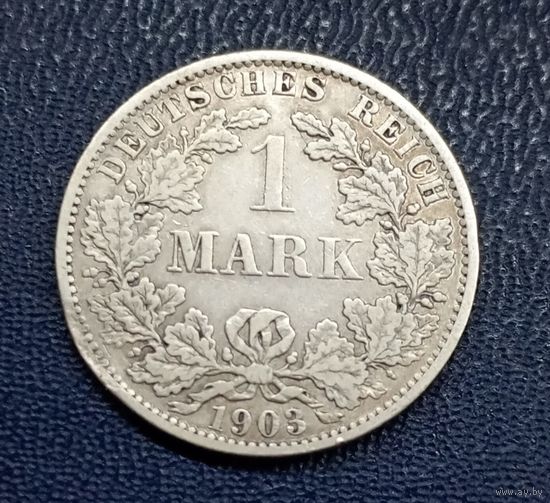 Германия 1 марка 1903г