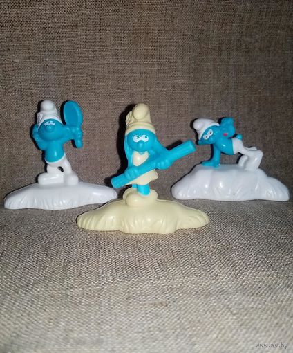 Смурфы Шлюмпфы Штрумпфы 2017 МакДональдс