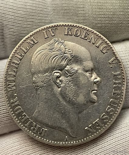 Талер 1859 года без МЦ.Германия.AU.