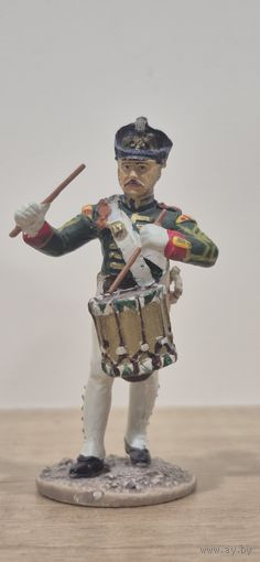 Батальонный барабанщик лейб-гвардии Семеновского полка, 1812 г. Наполеоновские Войны