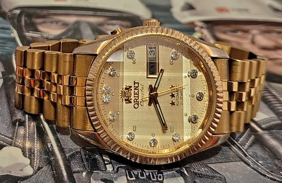 Orient в стиле (Rolex) с фианитами.