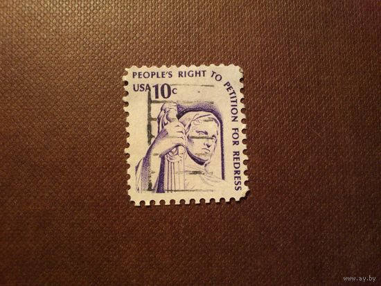США 1977 г.Созерцание справедливости Дж. Э. Фрейзера./9а/