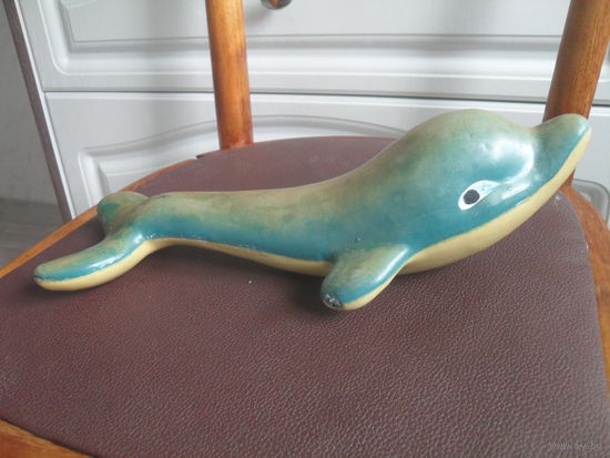 Игрушка целлулоидная "Дельфин".30 см.