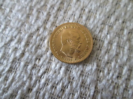 5  крон , Швеция , Оскар  2 ,  1901 г.