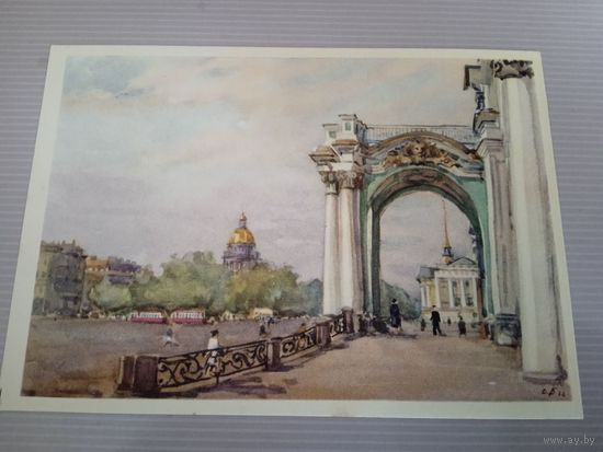 С.С. БОНМ "ЛЕНИНГРАД. ЗИМНИЙ ДВОРЕЦ". 1959 г
