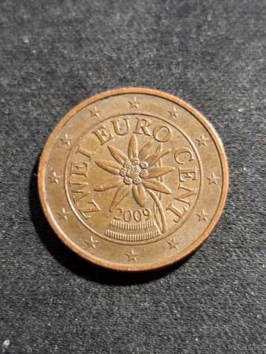 Австрия 2 евроцента 2009