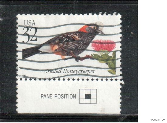 США-1998 (Мих.2993) , гаш., Фауна, Птицы
