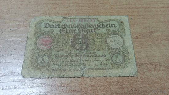 Деньги Германии 1 марка 1920 года