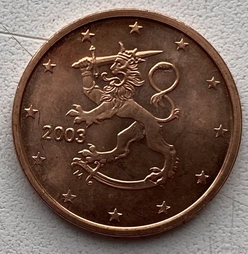 Финляндия 2 евроцента 2003 г.