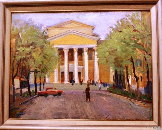 Варламов В.М. "Русский театр в Минске" Х/М;53/70;